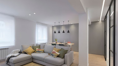 De piso antiguo muy compartimentado a hogar de diseño con ambientes abiertos