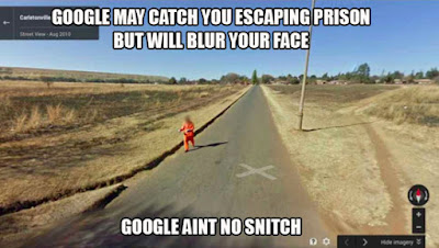 escaped prisoner in orange jumpsuit