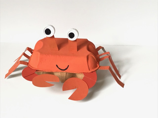 Jumble Tree: Crabby the egg carton crab