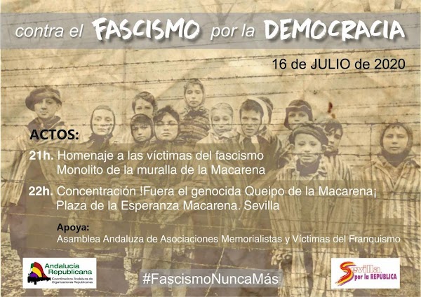  Convocatoria Sevilla contra el fascismo 