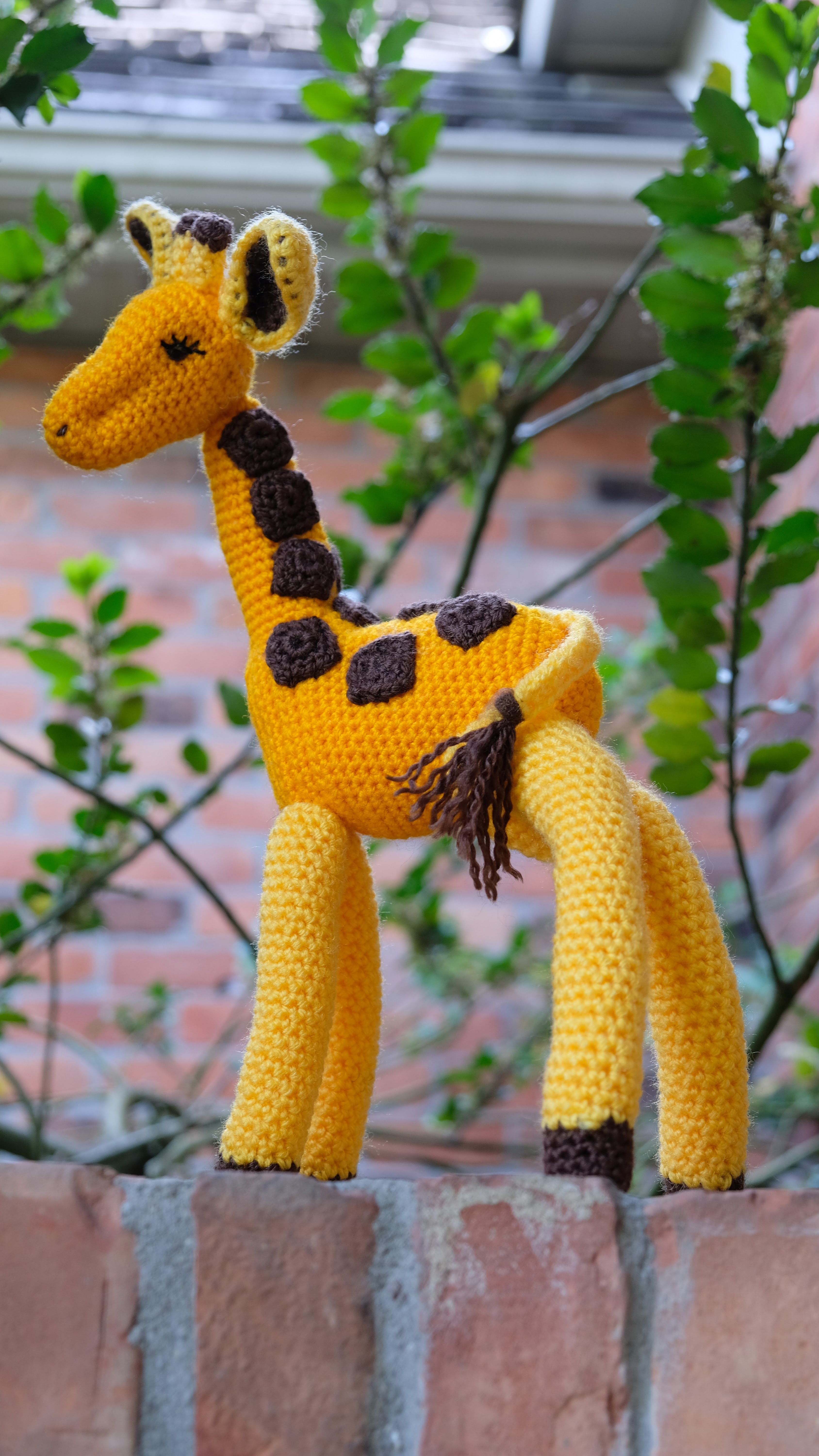 meo my crochet Crocheted Giraffe