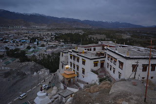 Spituk Monastery View