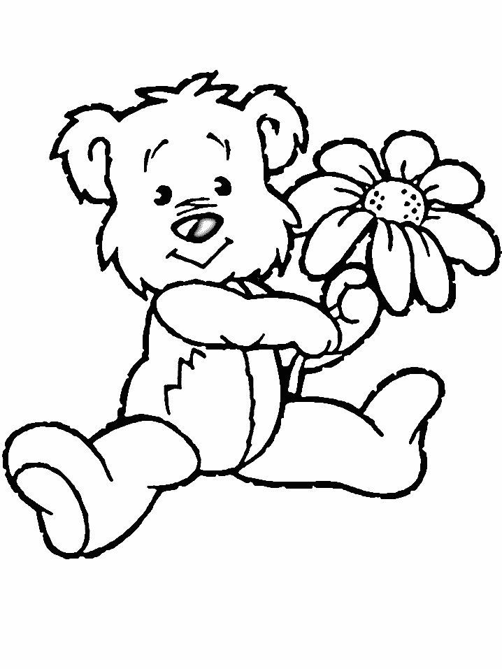 a flower coloring pages - photo #27