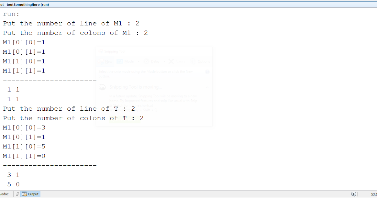 Java Matrix Programs (add, multiply, transport)