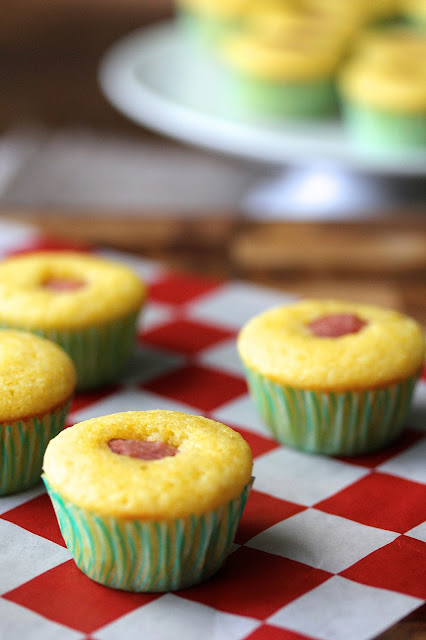 Corn Dog Mini Muffins