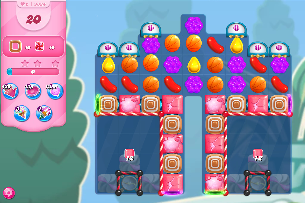 Candy Crush Saga level 9824