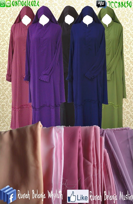 RUMAH BELANJA MUSLIM Kain Pilihan Untuk Gamis Muslimah