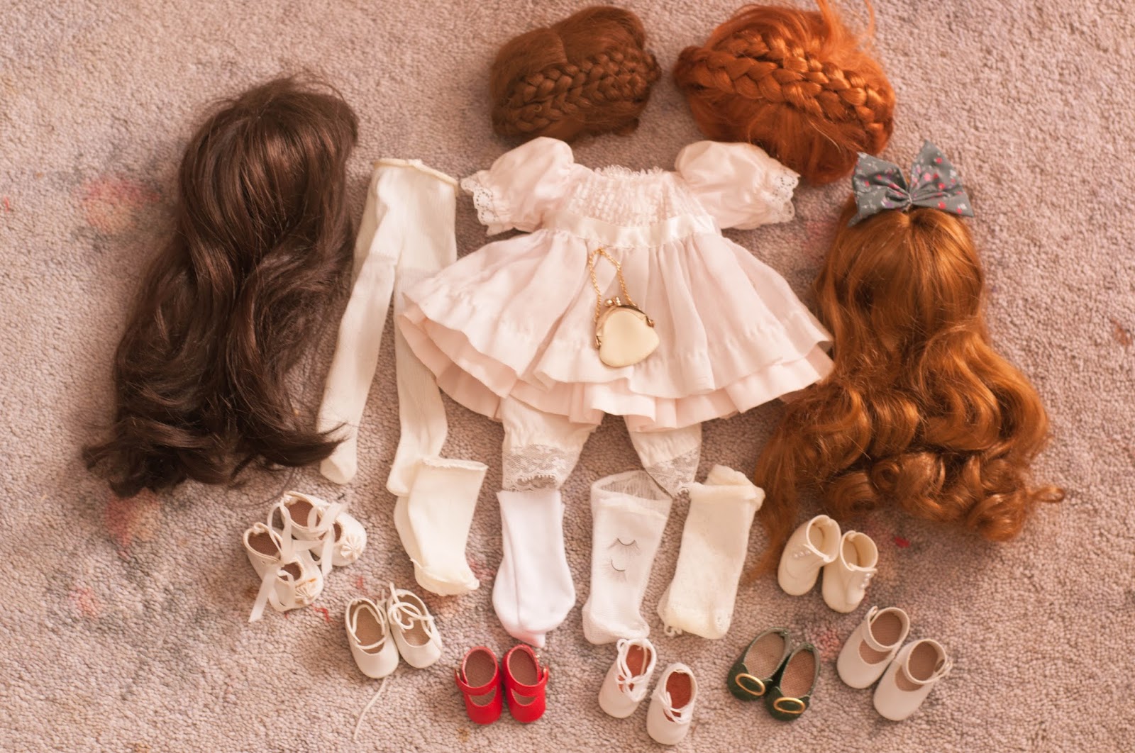 Dotsydoodle How to "Recycle" Dolls...or What I Do With All Those Cheap Porcelain Dolls That