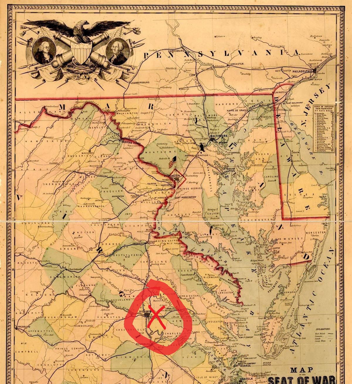 The Line of Battle Battle of Seven Pines June 1,1862 Union Counter