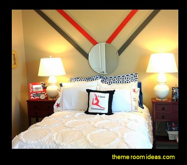 Decorating theme bedrooms Maries Manor girls sports bedroom decor