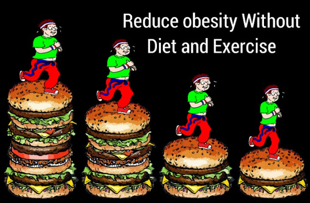 How to reduce obesity Without diet and exercise 