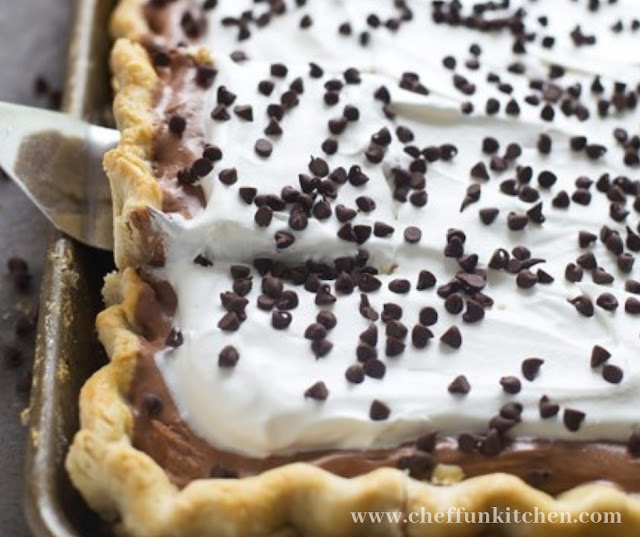 French Silk Slab Pie French Silk Slab Pie