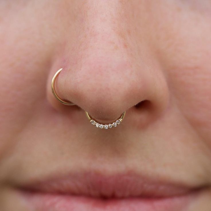 Nose piercing jewellery