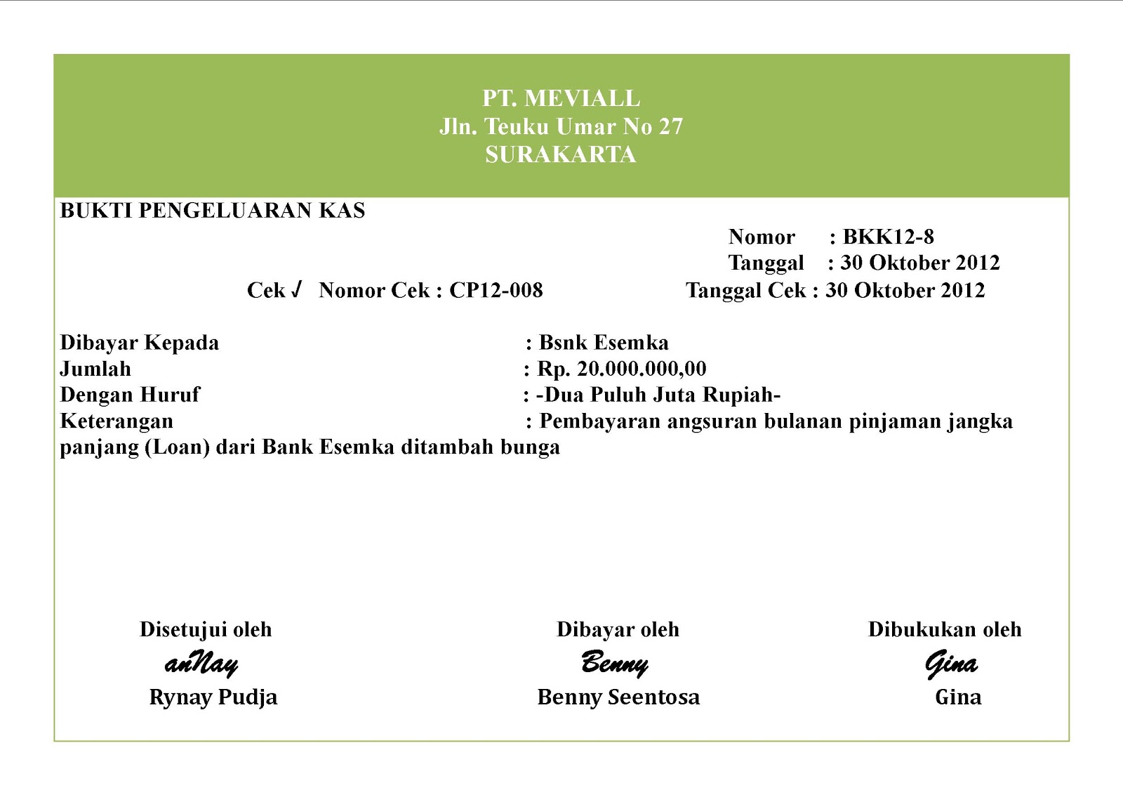 akuntansi puna 'na MEVI: January 2013