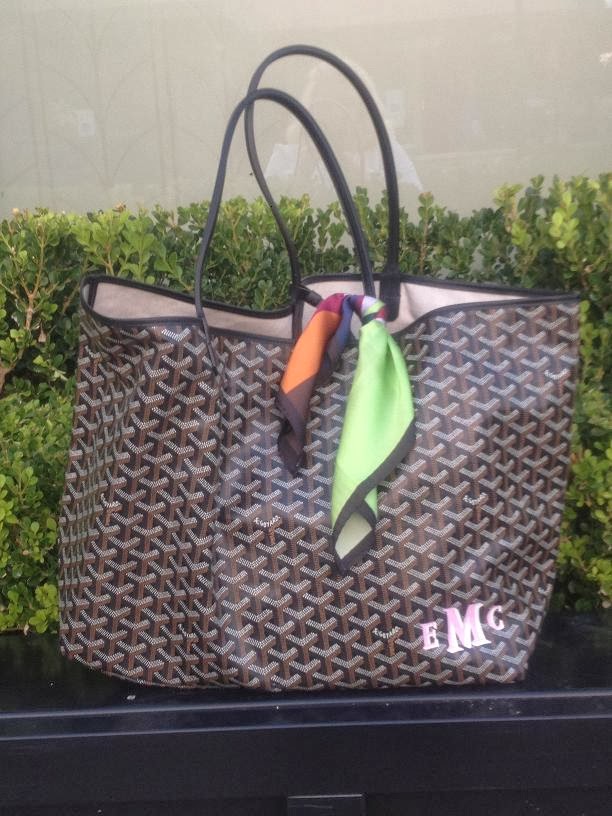 goyard bag personalization