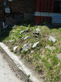 New Toronto Forest Hill rock garden before by Paul Jung Gardening Services