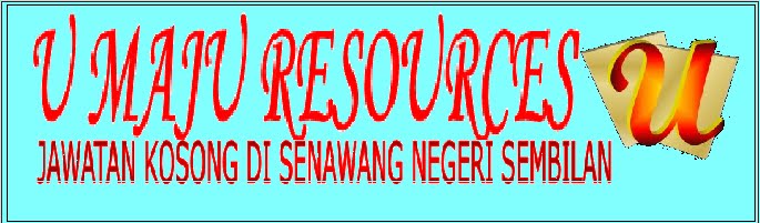U MAJU RESOURCES: JAWATAN KOSONG Operator Kilang Di Senawang