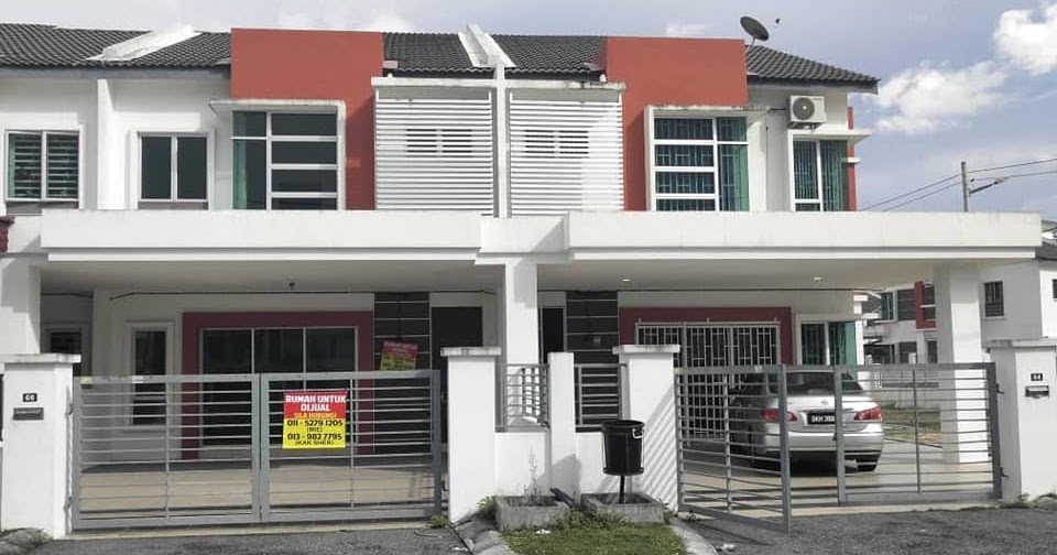 Rumah Teres 2 Tingkat di Bandar Universiti, Seri Iskandar Perak