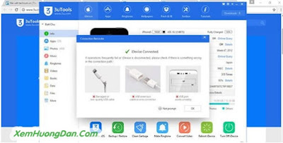 Cách sử dụng phần mềm 3utools Cach su dung phan mem 3utools