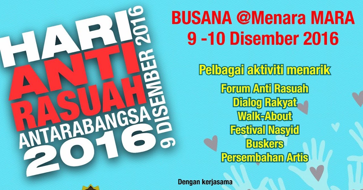 Poster anti rasuah