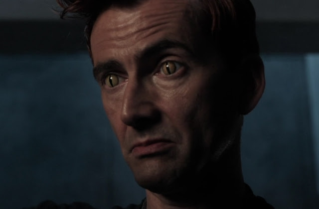 Good Omens Episode 4 Screencaps of David Tennant from fourth episode of Good Omens