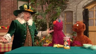Telly, Baby Bear, the Quacker Duck Man, Bobby Moynihan, Sesame Street Episode 4325 Porridge Art season 43