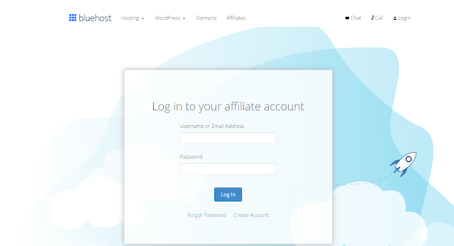 Bluehost create account