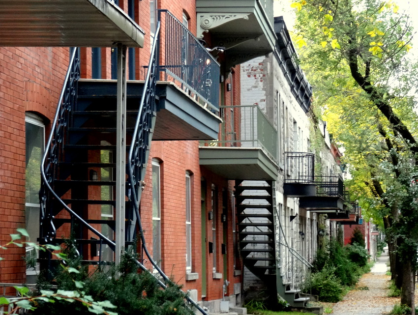 Montreal, Canada Hip Apartments of Le Plateau MontRoyal Borough