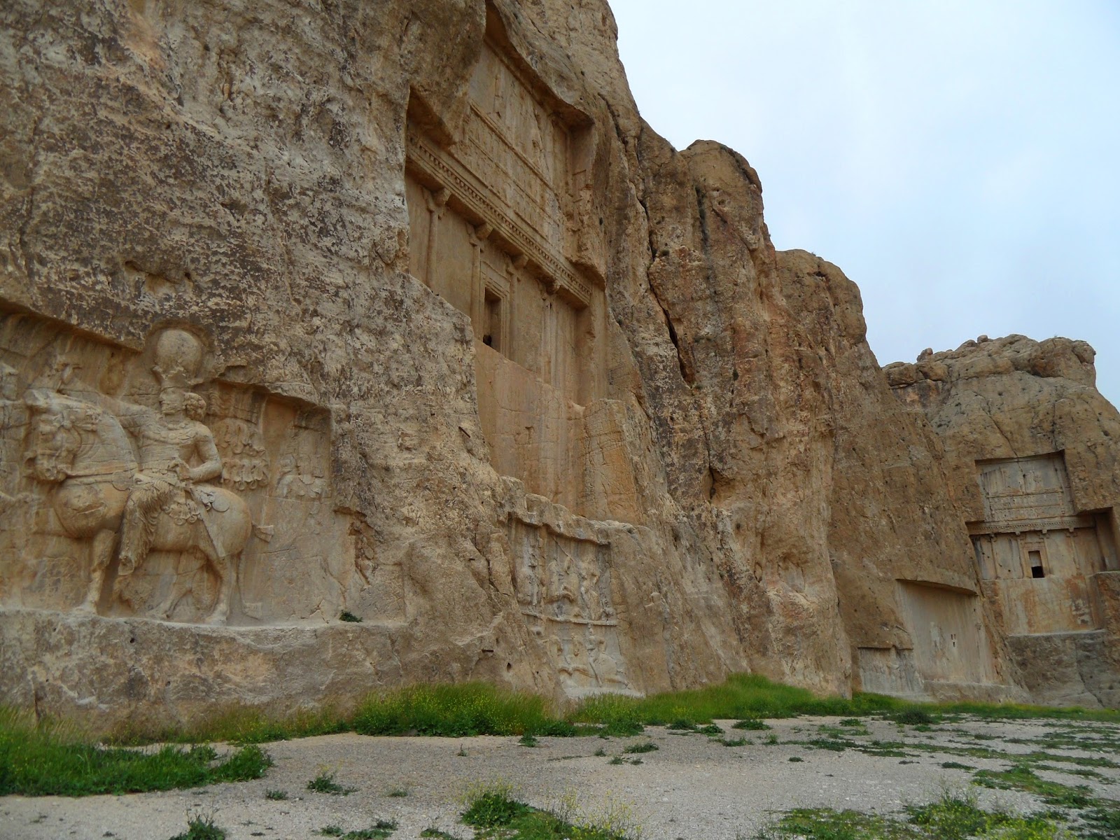 Túmulos do Império Aqueménida em Naqsh-e Rostam no Irão