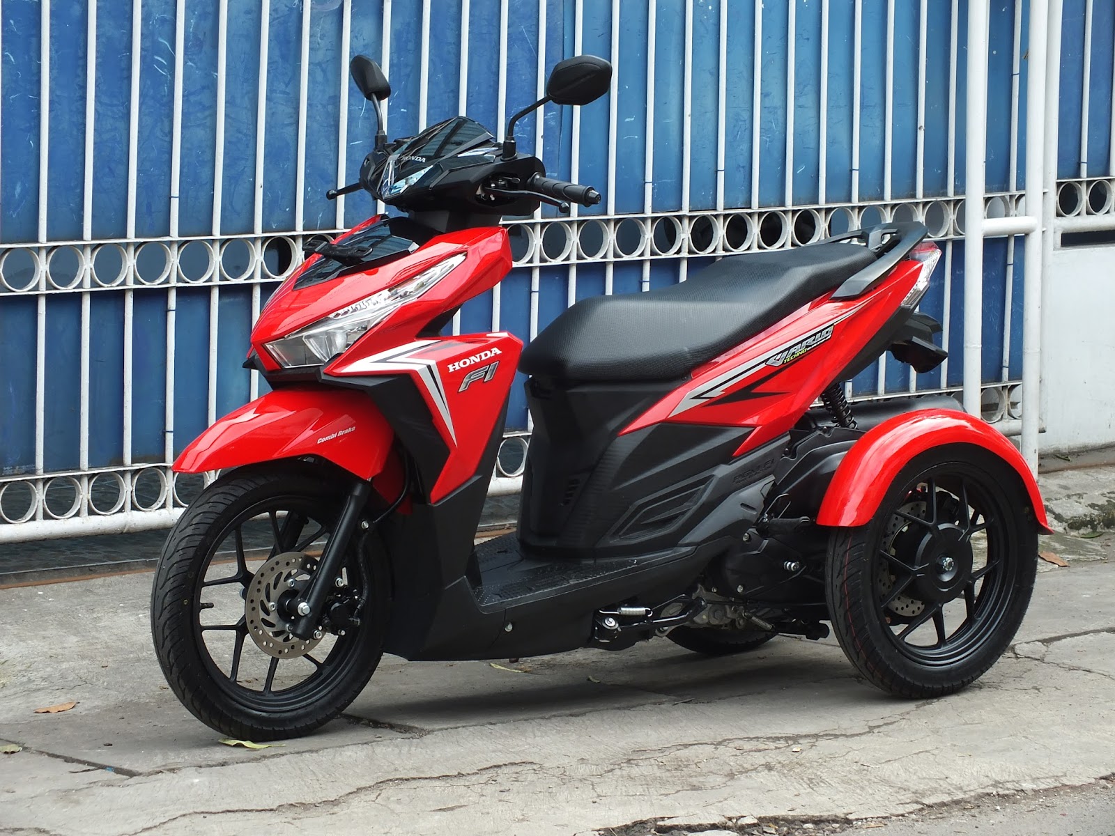 Oracle Modification Concept: HONDA VARIO 125 ALL NEW MODIFIKASI RODA