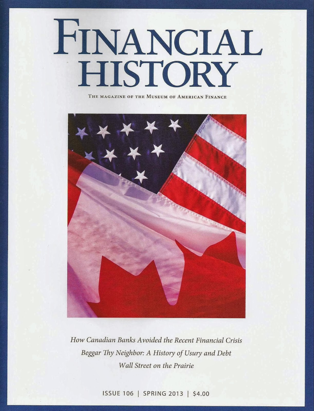 Gilbert Stuart Samuel Meeker now joins, officially, the history of American finance! A bold