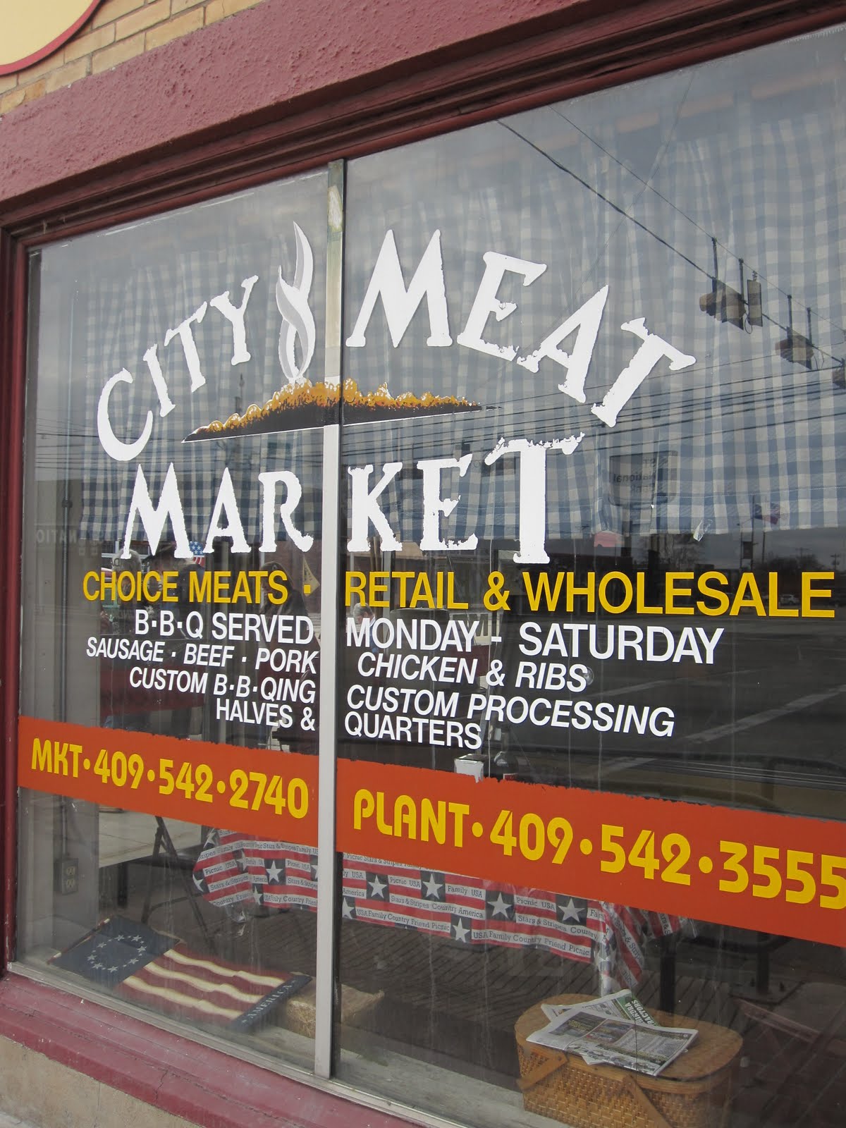 Man Up Tales of Texas BBQ™ The rest from City Meat Market (Giddings, TX)