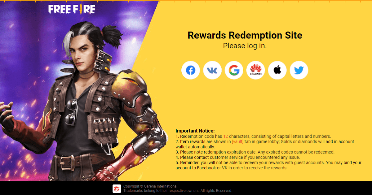 Free Fire Redeem Code Today 19 April 2021 Manglada Tech