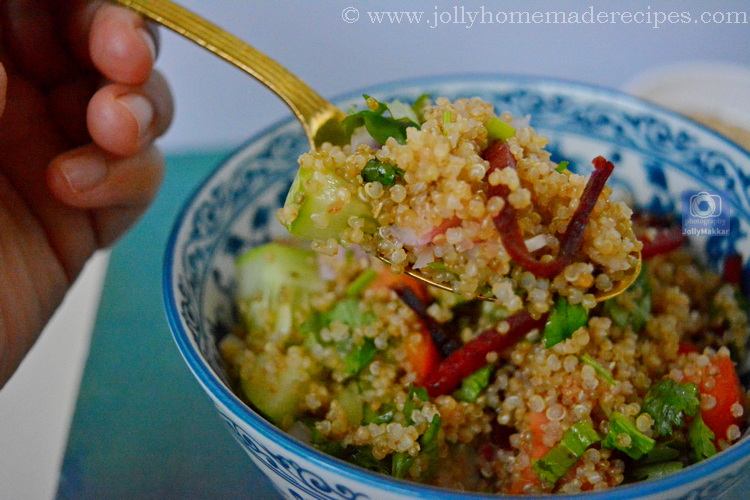 Quinoa Tabbouleh | Quinoa Tabbouleh Salad | Homemade Recipes