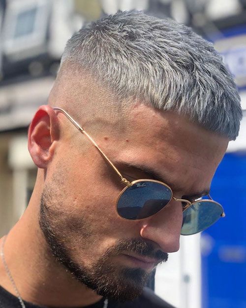 cortes de cabelo masculino pintado