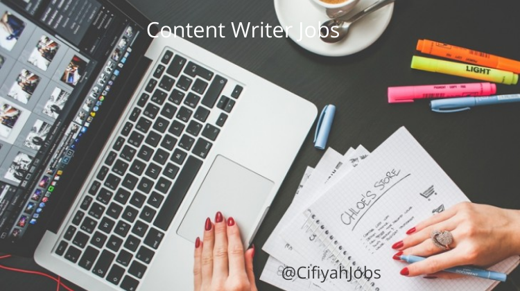 Content writer jobs