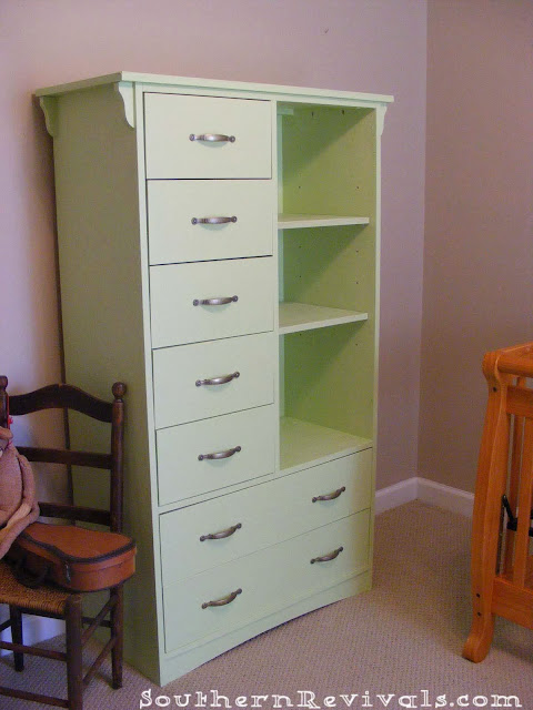 A Wardrobe Chest of Drawers Furniture Makeover | Southern Revivals
