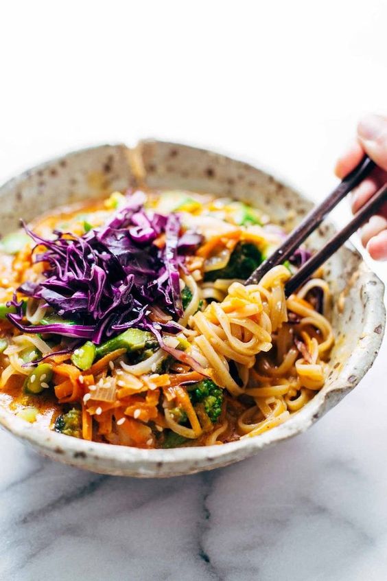 Bangkok Coconut Curry Noodle Bowls Recipe Trends