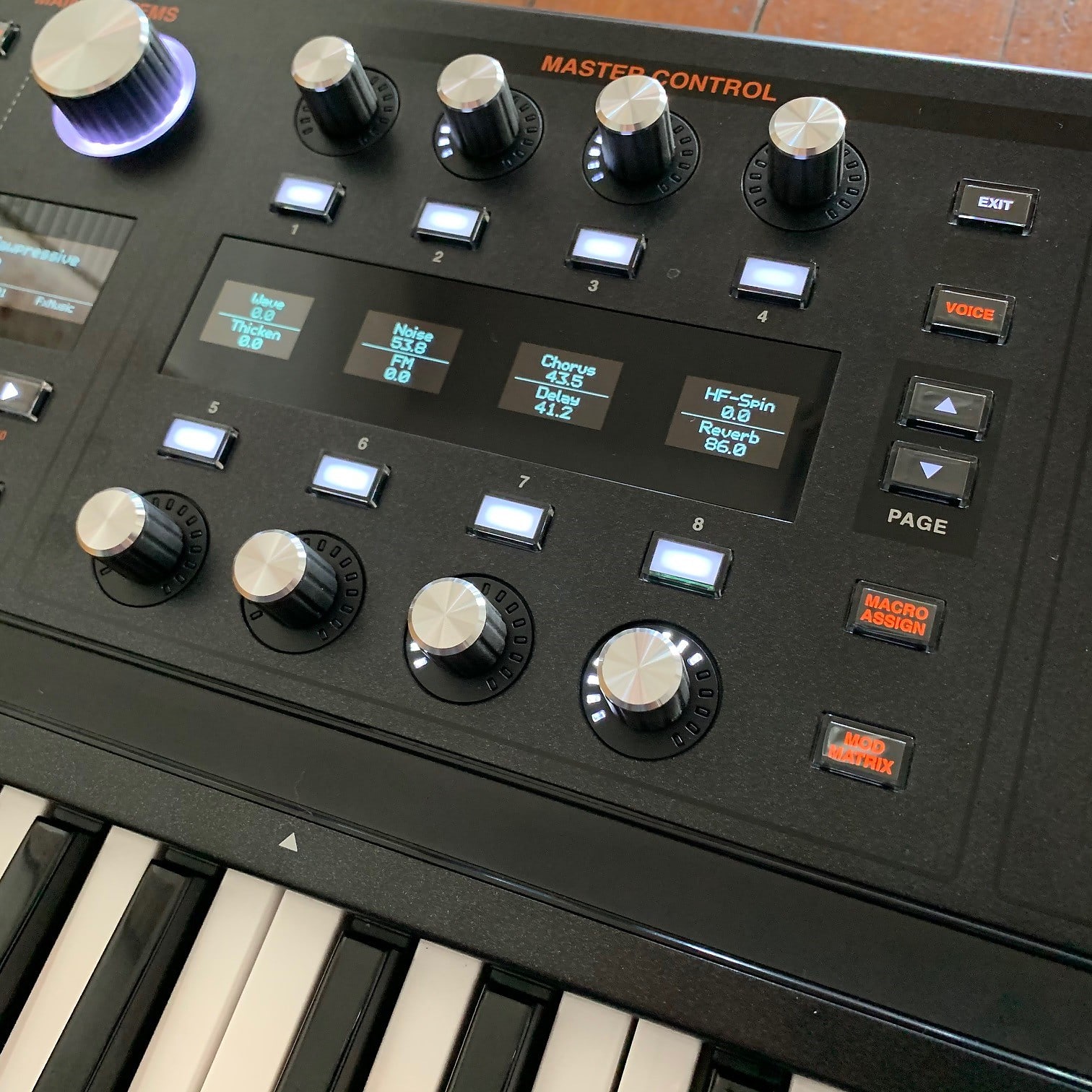 MATRIXSYNTH ASM Hydrasynth Polyphonic Aftertouch Keyboard Synthesizer