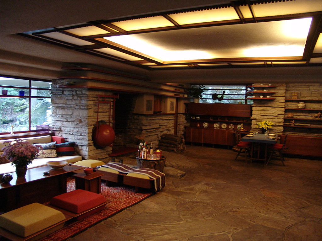 Patrimonio Arquitectónico de Asturias CASA DE LA CASCADA. Arquitecto FRANK LLOYD WRIGHT. EEUU Patrimonio Arquitectónico de Asturias CASA DE LA CASCADA. Arquitecto FRANK LLOYD WRIGHT. EEUU