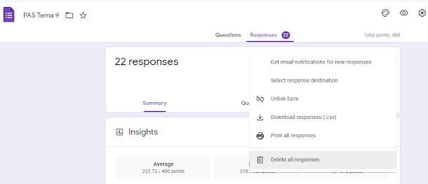 Cara Mengembalikan Respon atau Jawaban Google Form yang Terhapus
