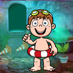 Games4King Find My Baby With Swim Ring