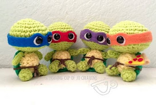 PATRON GRATIS LAS TORTUGAS NINJA AMIGURUMI 44948