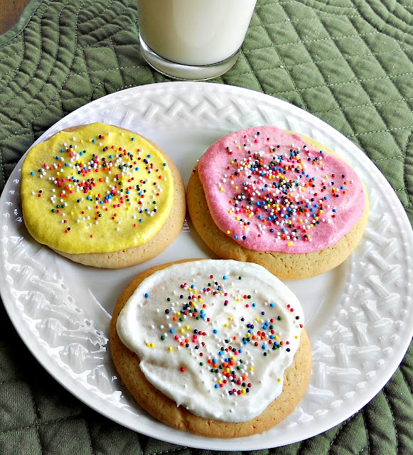 Best Ever Sugar Cookies with Buttercream Frosting JustOneDonna