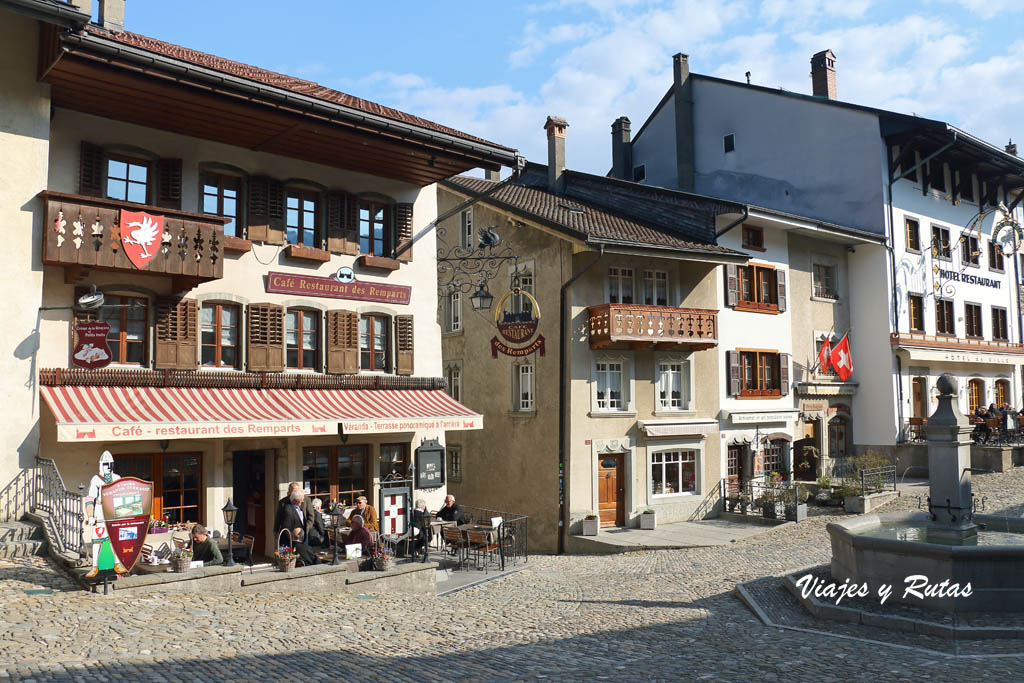 Casas de Gruyere, Suiza