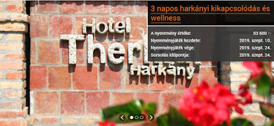 Szállás Thermal Hotel wellness Nyereményjáték