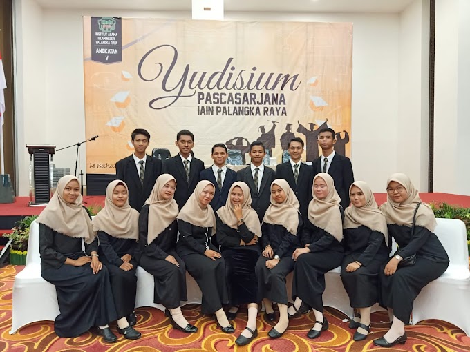 Mahasiswa PGMI Meriahkan Yudisium Pascasarjana IAIN Palangka Raya 