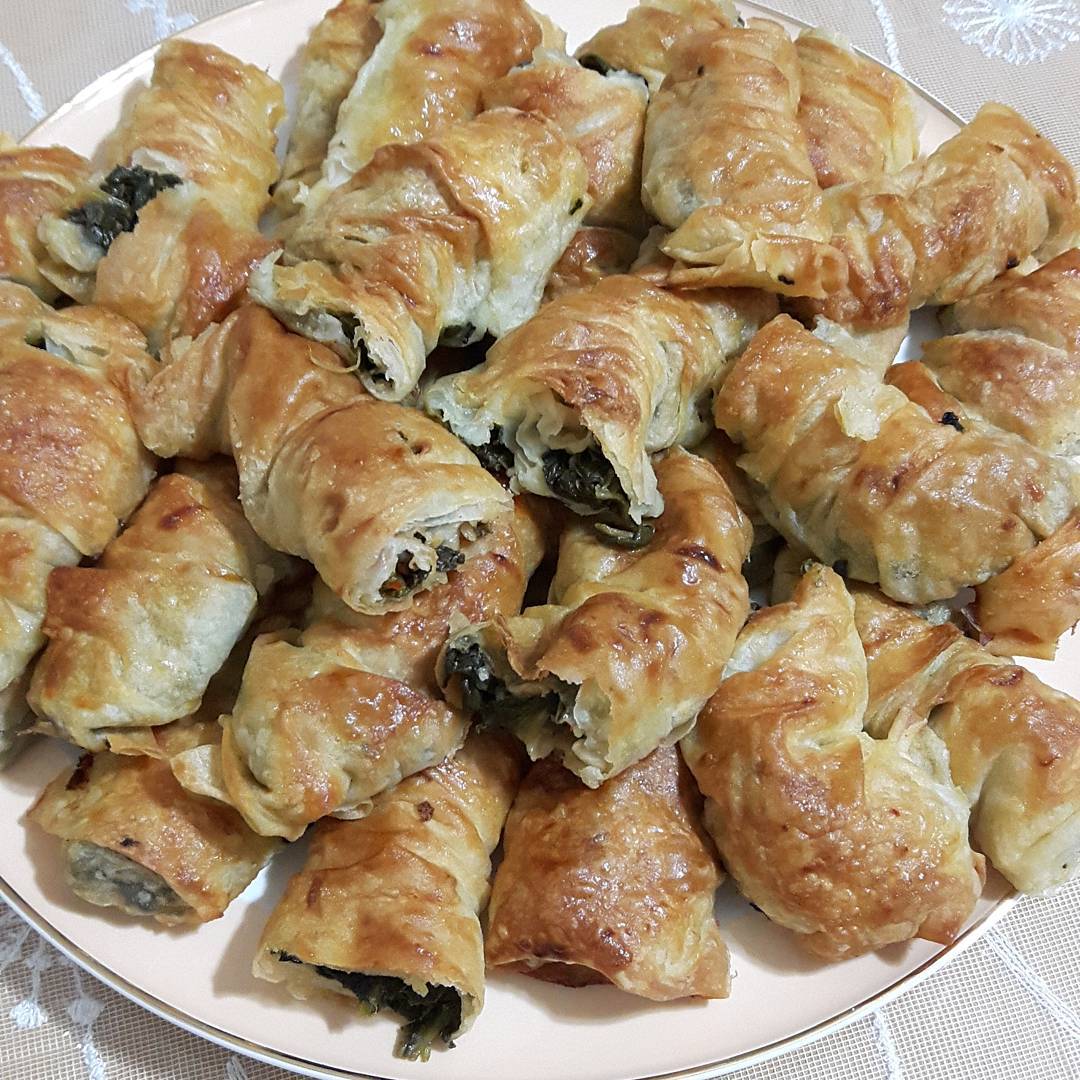Ispanaklı Büzme Börek Pratik Tarifim