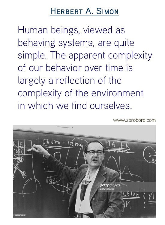 Herbert A. Simon Quotes. Artificial-intelligence Quotes, Psychology, Science Quotes, Simplicity Quotes, Attention Quotes, and Information Quotes, (economist) Herbert Simon Inspirational Quotes