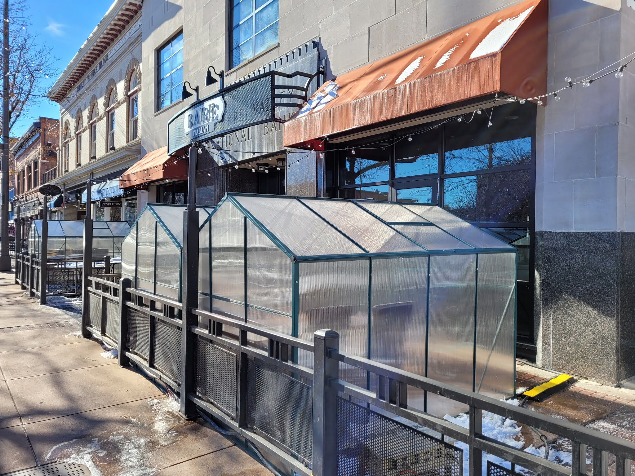 COHorts Outdoor Dining Greenhouse Style